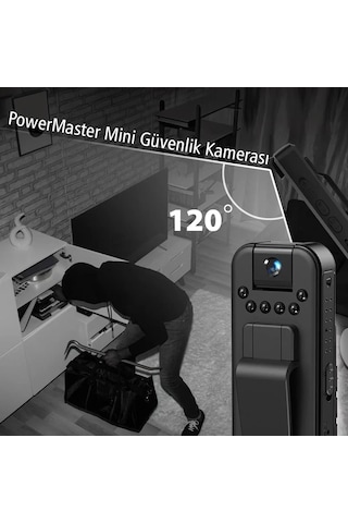 Powermaster Pm-24941 L7 Cep Vücut Tipi Güvenlik Kamerası