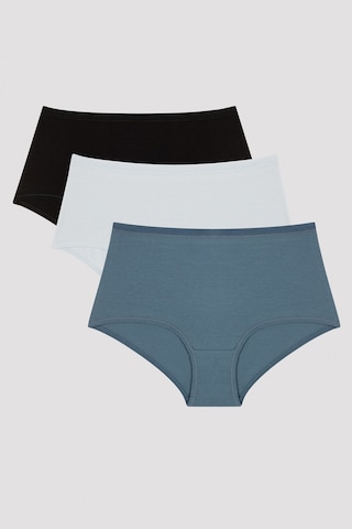 Penti Blue Dream 3lü Highwaist Slip Külot Çok Renkli