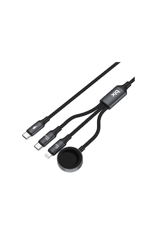 Bix BXA3W1 100 W Type-c Lightning Şarj Kablosu