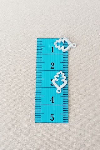 Oya Abiye Bileklik Kolye Pleksi Metalik Plastik Pul Gümüş Renk 8 Gram 70 Adet - Bnc513