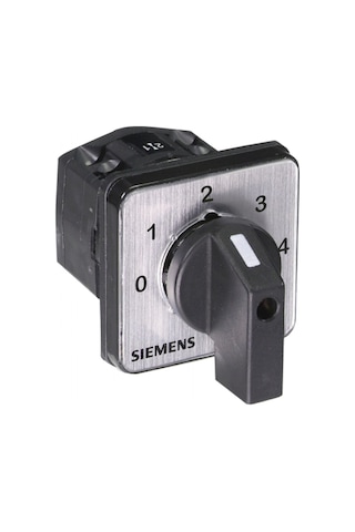 Siemens 3Lf0122-2Dd00, 1X20Amper, 0-4 Kademeli Paket Şalter Siemens 3Lf0122-2Dd00, 1X20Amper, 0-4 Kademeli Paket Şalter