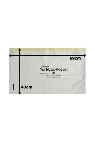 Neakasa Uyumlu Otomatik Kedi Tuvaleti Yedek Çöp Poşeti 90 Adet 3x30 69x43 Cm