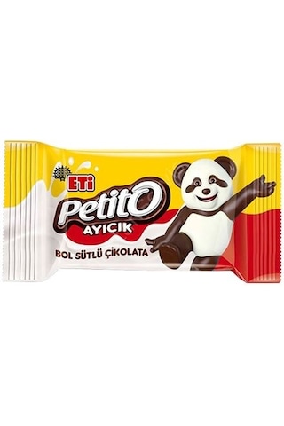 Eti Petito Ayıcık Çikolata 48 x 8 G