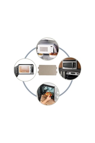 Mikrodalga Fırın Yansıtıcı Plaka 3'lü, Vestel Md-20 Yms İle Uyumlu