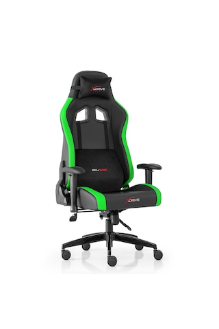 Xdrive 15'Li Profesyonel Oyuncu Koltuğu Yeşil/Siyah