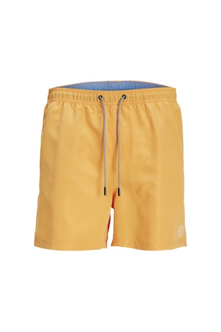 Jack & Jones Jpstfıjı Jjswım Solıd Ly Turuncu Erkek Deniz Şortu 000000000101961755 Turuncu