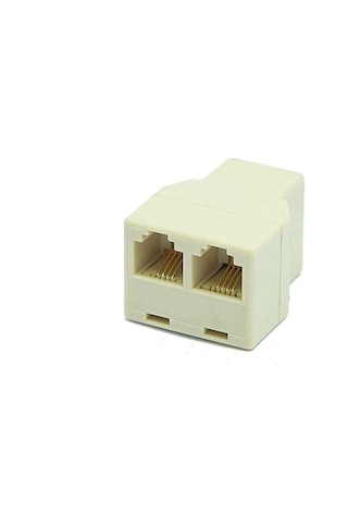Rj11 2 port telefon çoklayıcı aparat