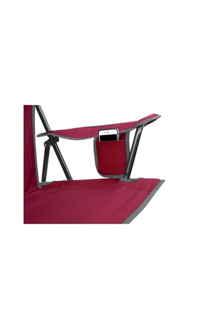 Gci Outdoor Sunshade Comfort Pro Chair Güneşlikli Katlanır Plaj Sandalyesi Kırmızı Kırmızı