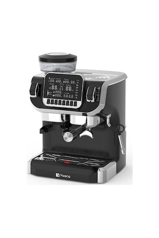 Vosco VST-520ECS Tek Kazanlı Öğütücü ve Espresso Makinesi