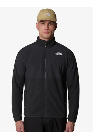 The North Face Glacier Heavyweight Full Zip Erkek Ceket Siyah
