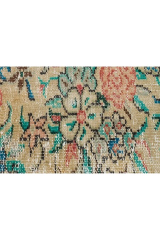 Zamansız Türk El Sanatı Eskitme Vintage Halı 170 X 240 Cm 10204
