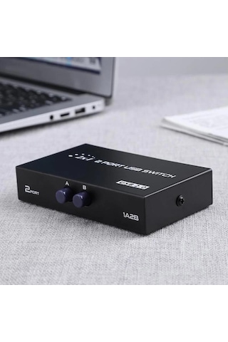 PrimeX PX-5020 2 Port Manuel USB Yazıcı Çoklayıcı