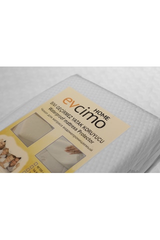 Evcimo Home %100 Sıvı Geçirmez Alez Yatak Koruyucu Tek Kişilik