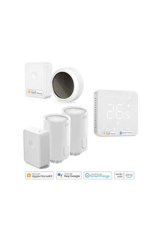 Meross Akıllı İklimlendirme Paketi Akıllı Termostat Ve Akıllı Sensör Seti