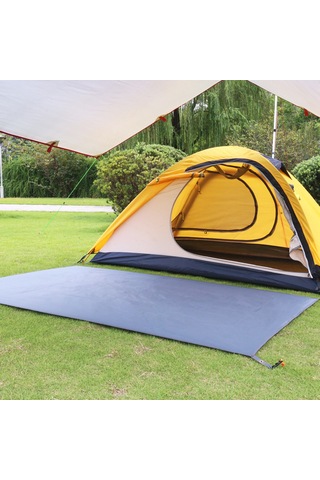 Leezsing Çift Kişilik Kamp Tente Altı Paspası - 140x210 Cm Oxford Kumaşı, Pu2000mm Su Geçirmez, Güneşlik/fonksiyonel Outdoor Malzeme Çok Renkli