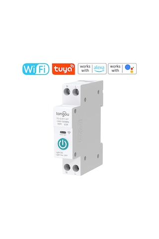 Tuya Wifi Akıllı Devre Kesici Kablosuz Uzaktan Kumandalar Çok Renkli