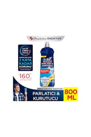 Finish Bulaşık Makinesi Parlatıcı & Kurutucu Limonlu 800 ml X 2