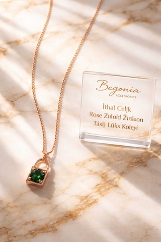 İthal Çelik Rose Gold Kolye Zincir Set Figürlü Zirkon Taşlı Paslanmaz Kararmaz Unisex 45cm+5cm Boy - 9 Rose Gold İthal Çelik Rose Gold Kolye Zincir Set Figürlü Zirkon Taşlı Paslanmaz Kararmaz Unisex 45cm+5cm Boy - 9 Rose Gold
