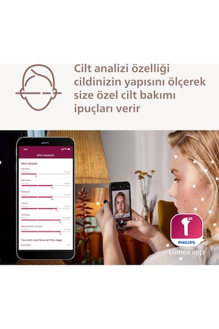 Philips Lumea Brı953/01 Ipl Lazer Epilasyon Cihazı 450.000 Atım, 3 Başlık, Kablolu/kablosuz