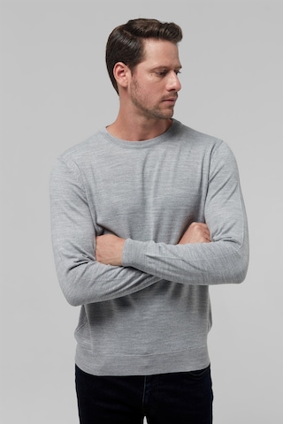 D's Damat Ds Damat Regular Fit Gri Düz Örgü Triko Kazak 1hf060632004m Gri