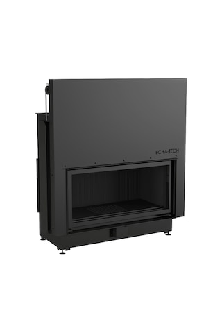 Echa Tech Asansörlü Çelik Şömine Haznesi Düz 100 X 51 D