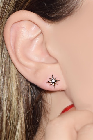 Ufuk Yıldızı Elmas Küpe