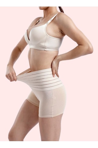 Mistirik Cagno Model Basen Ve Kalça Toparlayıcı Spor Boxer Ten Renk Ten