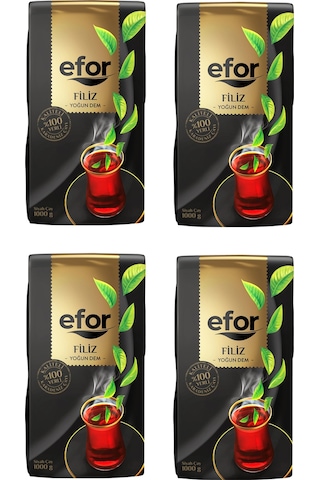 Efor Filiz Yoğun Dem Dökme Çay 1000 Gr X 4 Adet