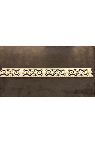 Dekoratif Boyanabilir Işlemeli Duvar Bordürü 10,5 100 Cm