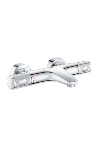 Grohe Grohtherm 1000 Performance Termostatik Banyo Bataryası - 34830000 Gümüş