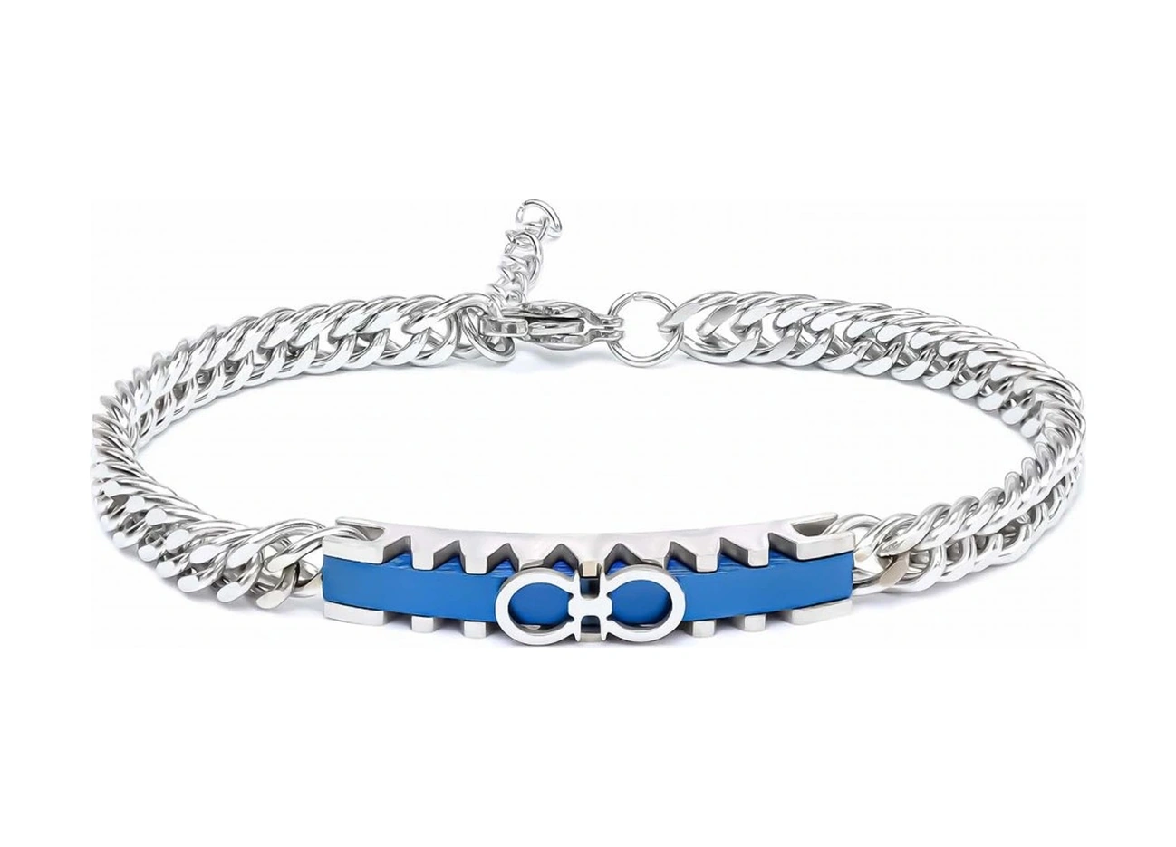 Moncuk Design Sonsuzluk Motifli Çelik Bileklik 3351ebf1d1 Mavi