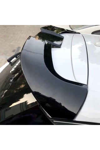 Opel Astra K Abarth Spoiler Piano Black Abs Plastik 2015-2018