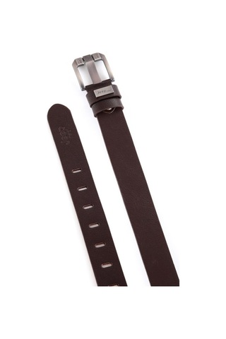 Hakiki Deri Kahve Metal Tokalı Erkek Kemer Kahverengi