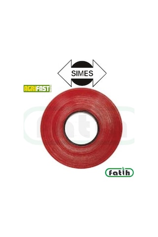 Simes Agrifast Bitki Bağlama Tabanca Bantı Kırmızı