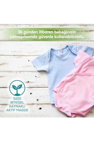Life by Fakir Bitkisel Bazlı Konsantre Bebek Çamaşır Yumuşatıcısı 60 Yıkama 1500 ML