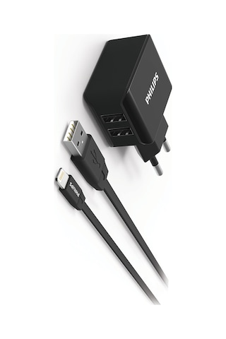 Philips Uyumlu Dlp2502L Seyahat Şarj & Lighting Kablo