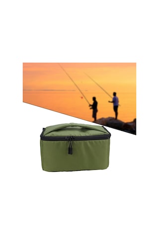Suntek Balıkçılık Reel Çanta Suya Dayanıklı Yeşil