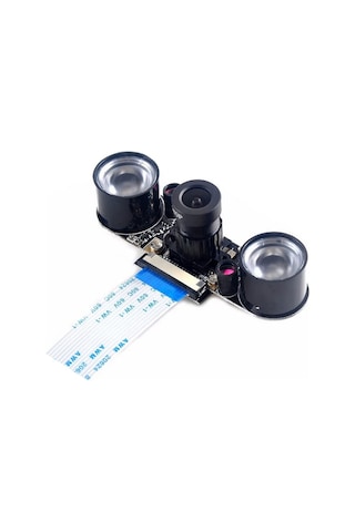Raspberry Pi 3 B+ 4 B Kamera Gece Görme Kamera Ayarlanabilir Odak Modülü 5mp Ov5647