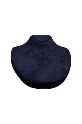 Yerli Üretim Yerde Model Sardunya Kumaş Lacivert Renk Boy 19 Cm En 16 Cm Kolye Takı Mankeni Çok Renkli