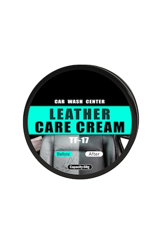Araba Deri Koltuk Bakım Kremi İç Deri Temizleme Bakım Bakım Kaplama Temizleme Kremi 50g,jwcwsq