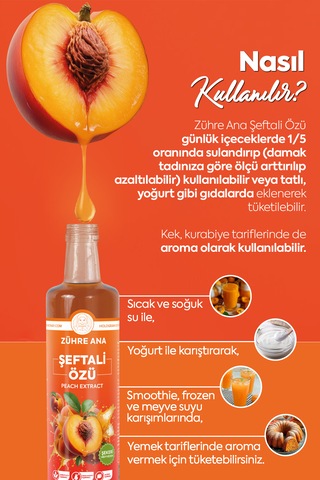 Şeftali Özü 640 Gr