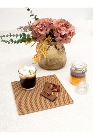 Arrıchi Sıcak Yemekler İçin Mutfak Silikon Standı 170613749 Bej