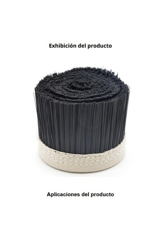 Homyl Cnc Için Naylon Fırça Gravür Makinesi Toz Siyah-70mm-x-1-m