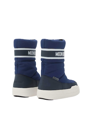F017 Blue Navy Bot Erkek 80d3440080 Moon Boot Jr Park Zip High Wp Lacivert