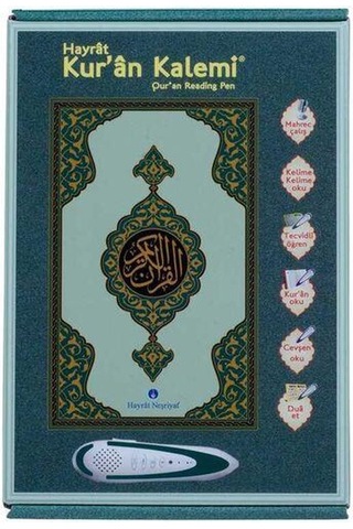 Kuran Okuyan Kalem Seti (Yeşil. Orta Boy. Karton Kutulu) N11.3470