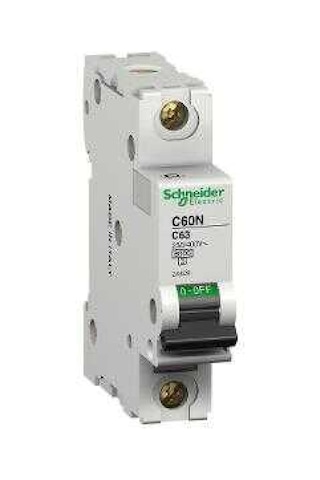Schneider 24409 1-faz C-63A/6KA C60N Otomatik Sigorta Schneider 24409 1-faz C-63A/6KA C60N Otomatik Sigorta