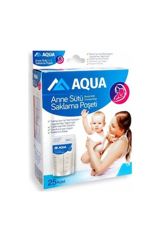 Aqua Anne Sütü Saklama Poşeti 25 Adet