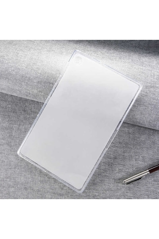 Lenovo M10 Plus Tb-x606f Kılıf Uyumlu Zore Tablet Süper Silikon Kapak-renksiz