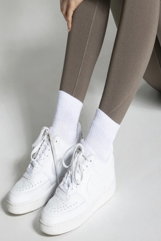 Ozzy Socks 6 Çift Logosuz Beyaz Dikişsiz Pamuklu Kisa Tenis Unisex Çorap Beyaz