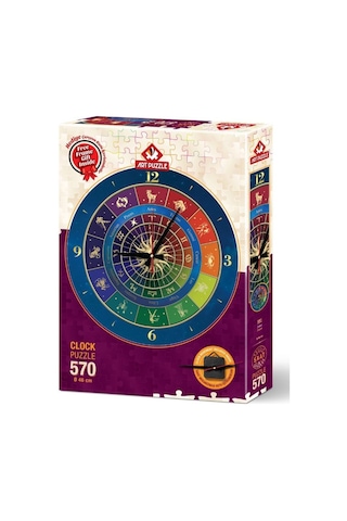 Art Puzzle 570 Parça Zodyak Saat Puzle